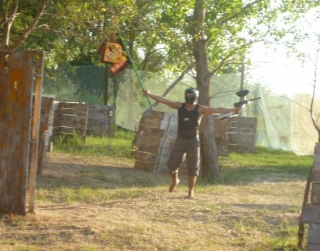  Flaggeneroberung beim Paintball 